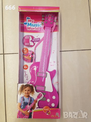 Детска китара, снимка 4 - Музикални играчки - 43375087
