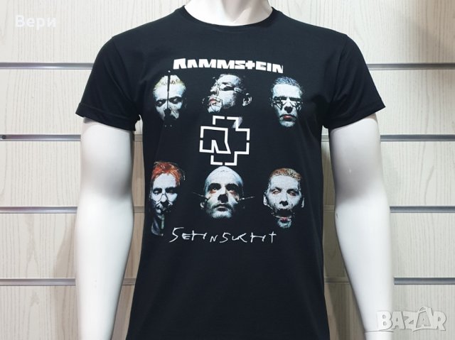 Нова мъжка тениска с дигитален печат на музикалната група RAMMSTEIN - Sehnsucht, снимка 10 - Тениски - 28166839