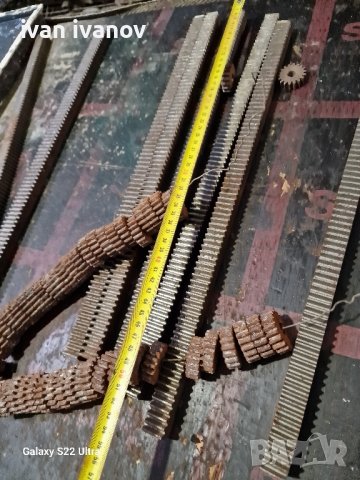 Зъбчатка с Рейка, снимка 6 - Резервни части за машини - 43034558