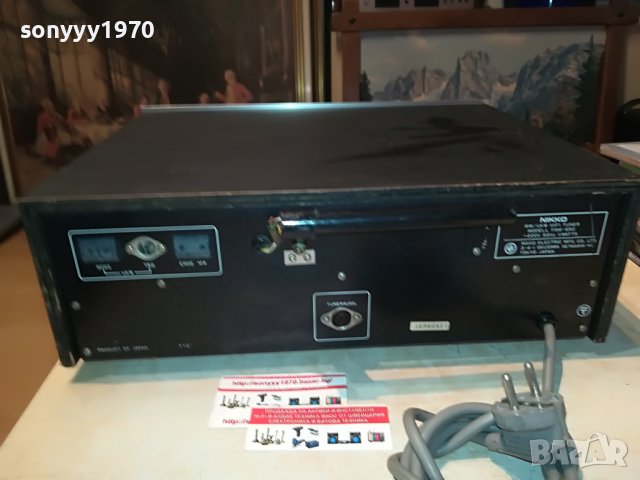 NIKKO HIFI JAPAN-ВНОС SWISS 0809221902, снимка 11 - Ресийвъри, усилватели, смесителни пултове - 37942523