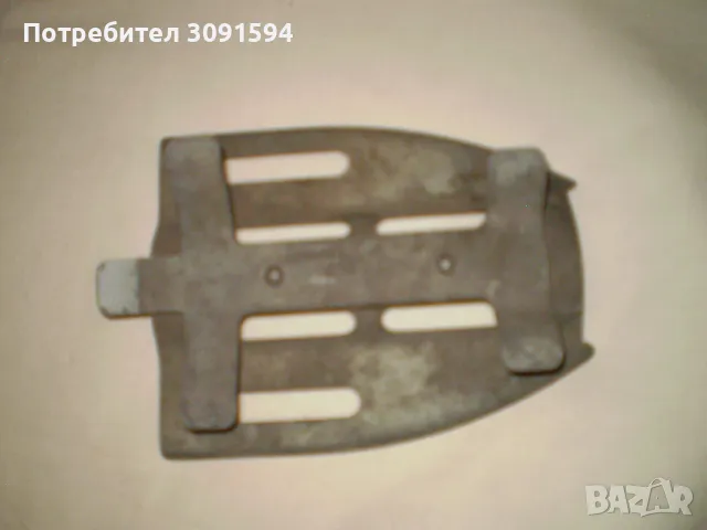 Винтидж стара метална стойка за ютия, снимка 4 - Колекции - 47273558