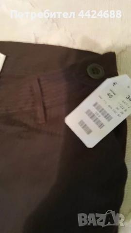 Дамските летни панталони в размер 40 са в кафяв цвят, което ги прави подходящи за различни поводи. Н, снимка 3 - Панталони - 50735700