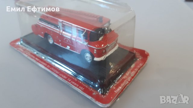 Модели на пожарни автомобили Citroen 350 и Druville мащаб 1:50 и 1:57, снимка 7 - Колекции - 33532362