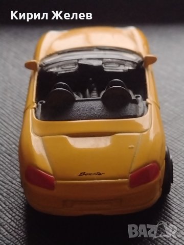 Метална количка спортен кабриолет PORSCHE BOXSTER MADE IN CHINA за КОЛЕКЦИОНЕРИ 74931, снимка 4 - Колекции - 43707887