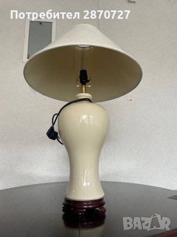 керамична настолна лампа , снимка 2 - Настолни лампи - 38705859