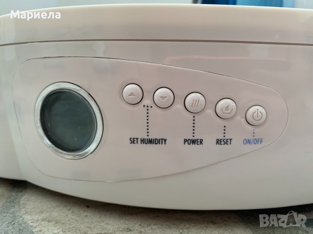 Цифров Овлажнител на въздуха DeLonghi UH800E, 260 W, Капацитет на водния резервоар 6.1 л, снимка 4 - Овлажнители и пречистватели за въздух - 43037466