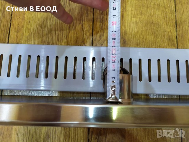 Сифон за баня стомана 80 см. / 10 см. Ново.., снимка 8 - ВИК - 34857289