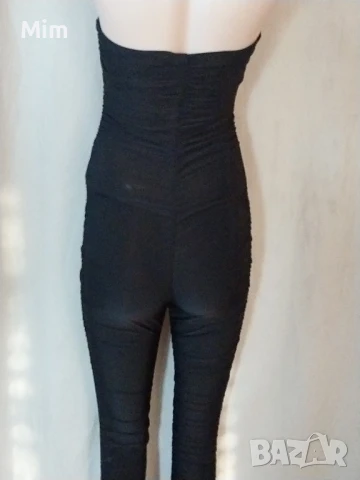 S/M Черен еластичен гащеризон , снимка 4 - Гащеризони - 50922808