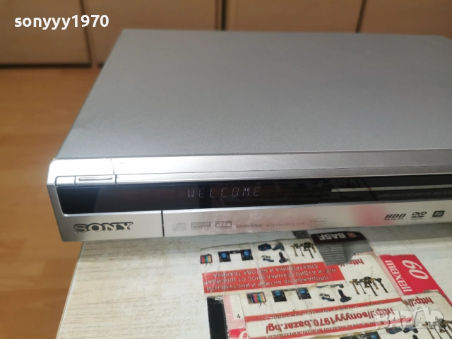 SONY RDR-HX725 HDD/DVD RECORDER 1101260740, снимка 4 - Плейъри, домашно кино, прожектори - 53059538