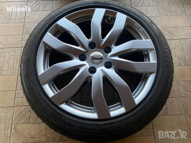 17" 5x114.3 CMS C22 Racing Titan, снимка 4 - Гуми и джанти - 49505498