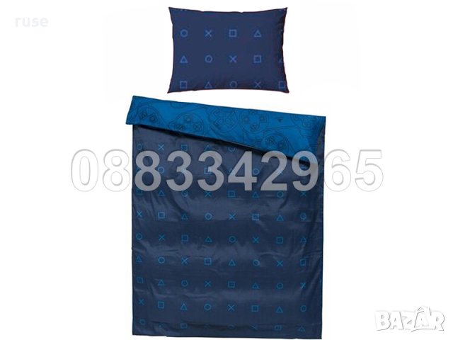 НОВИ! Спален комплект Playstation лицензиран 150х200см, снимка 3 - Спално бельо и завивки - 38217097