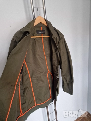 Страхотно мъжко спортно елегантно яке DSQUARED2 размер 50 / L, снимка 11 - Якета - 52752010