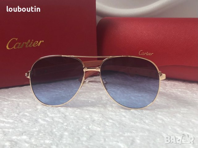 Cartier 2022 мъжки слънчеви очила, снимка 7 - Слънчеви и диоптрични очила - 37360781