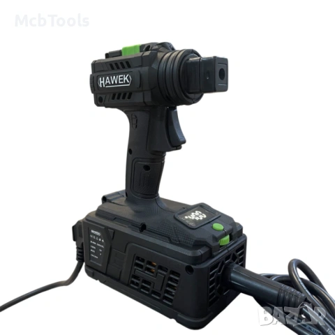 Професионален ръчен инверторен електрожен тип пистолет с дисплей 400A HAWEK, снимка 4 - Други инструменти - 53582422