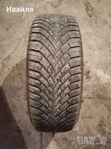 Продавам 1 брой зимна гума 205.55.16 дот 2021 Контентал 