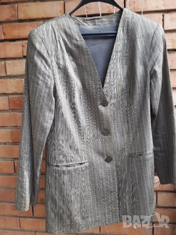 Сако размер Л от сурова коприна