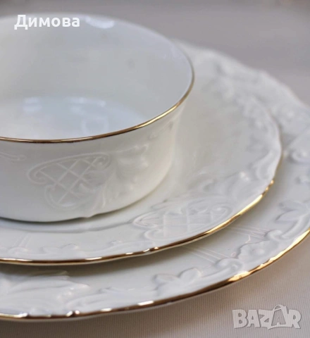 Сервиз за храна лукс , снимка 8 - Сервизи - 46672686