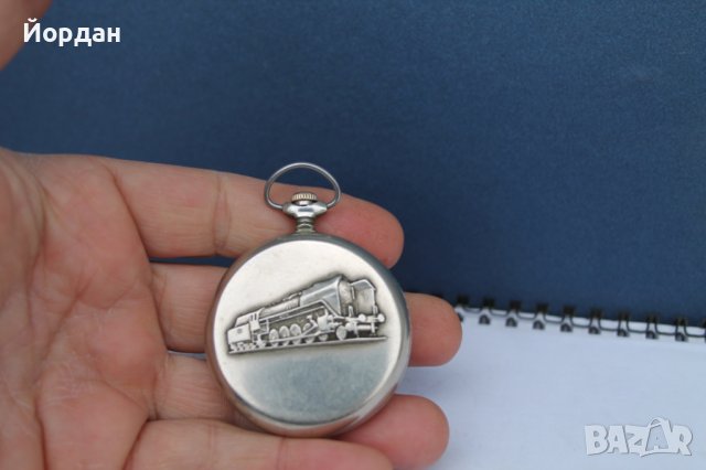 СССР джобен часовник ''Молния'', снимка 2 - Антикварни и старинни предмети - 39096793