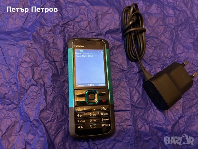 Nokia 5000d-2 Type RM-362 BG меню ТОП СЪСТОЯНИЕ!, снимка 2 - Nokia - 39794460