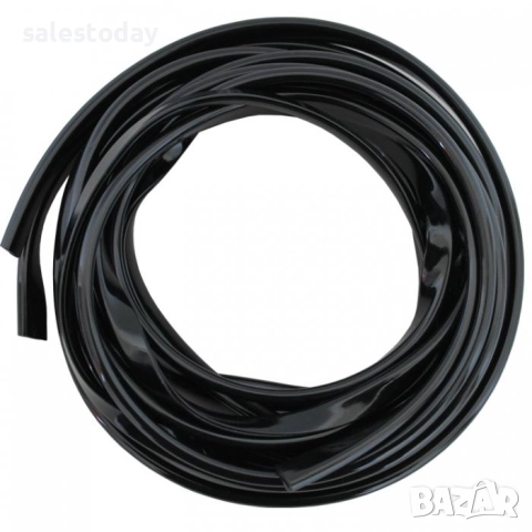 Декоративна лайсна за врати, 5м., лайсна за предпазване на врати, черна, снимка 3 - Аксесоари и консумативи - 52288802