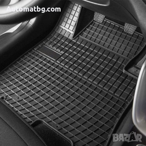 Комплект гумени стелки Automat, Стелки за Mercedes GLS X167, 4 части, Черни, снимка 4 - Аксесоари и консумативи - 37781383