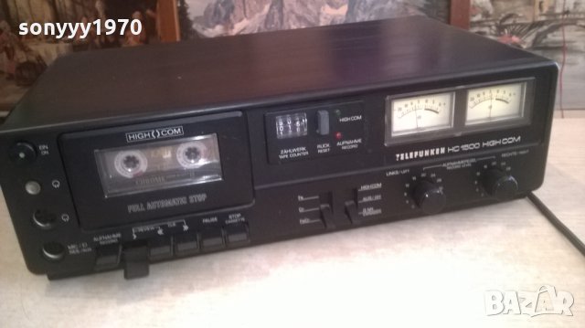 TELEFUNKEN HC1500 HIGH COM-HIFI DECK-ВНОС ХОЛАНДИЯ, снимка 2 - Декове - 27790261