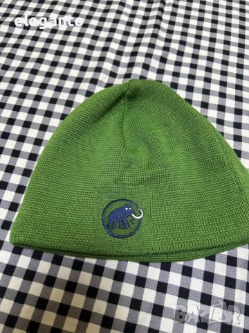 MAMMUT Beanie мъжка ватирана зимна шапка one size, снимка 2 - Шапки - 43398463