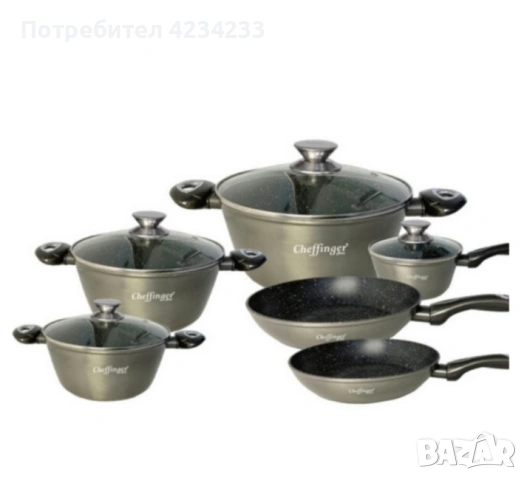 комплект тенджери , снимка 2 - Съдове за готвене - 53195727