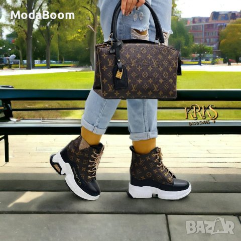 💥Louis Vuitton уникални луксозни дамски комплекти💥, снимка 8 - Маратонки - 43420503