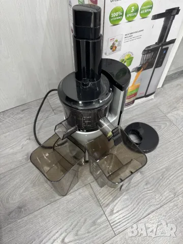 Бавна Сокоизстисквачка Imetec Succo Vivo Compact SJ700, 150W, Уред за Сок, Блендер, Цитрус Преса!, снимка 2 - Сокоизстисквачки и цитрус преси - 50231775