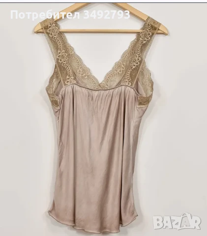 Дамски топ сатенен, снимка 2 - Корсети, бюстиета, топове - 50715688