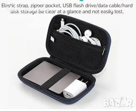 Coteci Storage Bag 14024-BK / 190x110x60mm / Черен / Баркод : 2403595, снимка 2 - Лаптоп аксесоари - 47707154