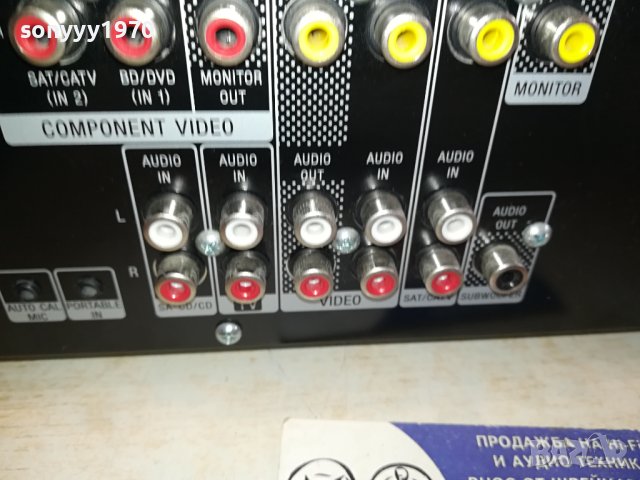 SONY RECEIVER 0312231055, снимка 11 - Ресийвъри, усилватели, смесителни пултове - 43250458