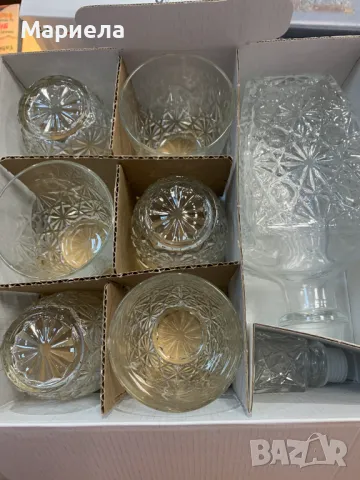 Комплект за уиски 7 части 780мл. Dedalo Bromioli Rocco, снимка 2 - Чаши - 49735868