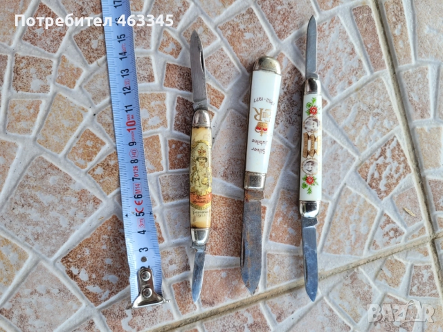 Нож, джобно ножче-16, снимка 3 - Антикварни и старинни предмети - 51632546