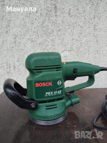 Ексцентрик шлайф BOSCH PEX 12AE, снимка 6 - Други инструменти - 52632923