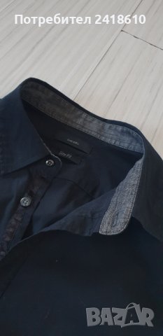 Diesel Slim Fit Stretch Mens Size 2XL НОВО! ОРИГИНАЛ! Мъжка Риза!