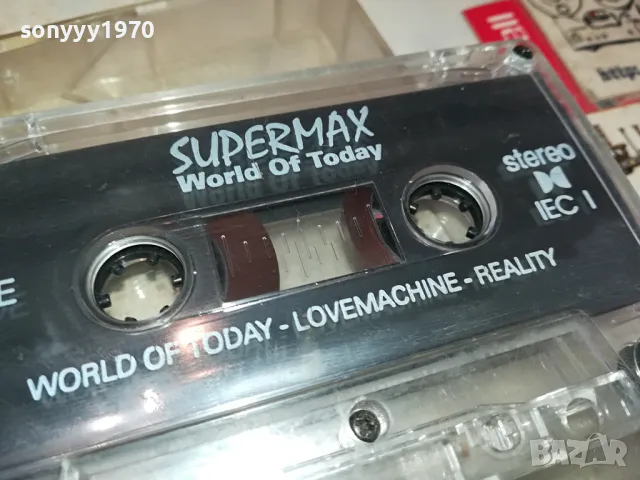 SUPERMAX-ORIGINAL TAPE 0604251232, снимка 9 - Аудио касети - 49780342