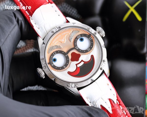 Унисекс часовник Konstantin Chaykin Santa Limited Edition с кварцов механизъм, снимка 3 - Дамски - 43522977