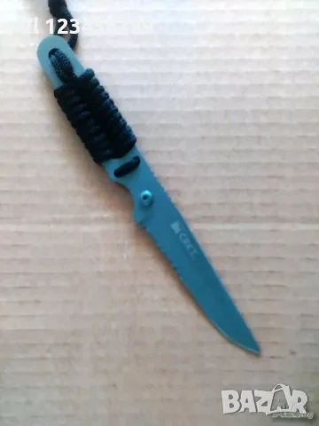 Нож crkt - синтерован, за носене на врат 70х190, снимка 3 - Ножове - 50749060