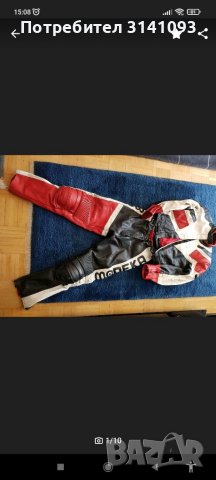 Кожен мото екип Модека No 42., снимка 7 - Спортна екипировка - 38414495