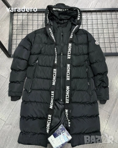 Мъжко дълго яке Moncler , снимка 2 - Якета - 51872372