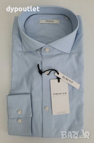 Мъжка риза Jack & Jones Premium Slim Fit, размери - S и L.                                      , снимка 2 - Ризи - 39266762