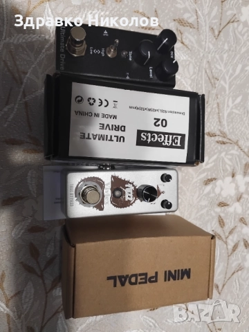 ефекти за китара-фъз и драйв, снимка 2 - Китари - 52892858