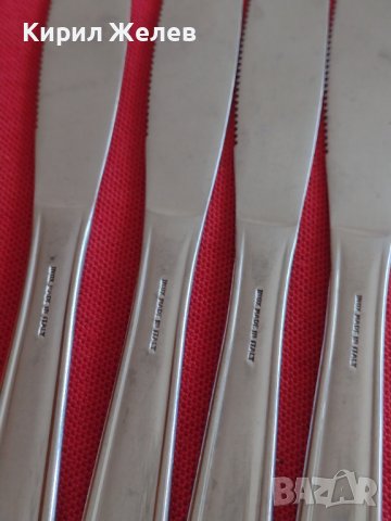 Четири стари ножа с маркировка INOX MADE IN ITALY перфектно състояние без забележки 42165, снимка 7 - Други ценни предмети - 43831524