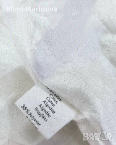 Памучен Пухен елек с кожена връзка, снимка 4 - Елеци - 32893339