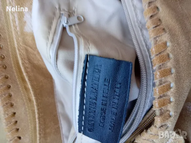 Продавам италианска дамска чанта естествена кожа, снимка 5 - Чанти - 50274699