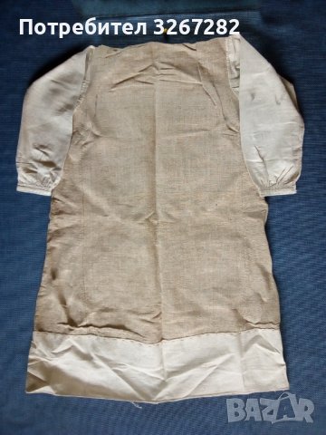 Риза, Моминска, Ръчно тъкан Лен, Кюстендилско, снимка 2 - Антикварни и старинни предмети - 43050388