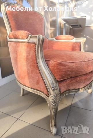 две солидни кресла Луи, снимка 8 - Дивани и мека мебел - 52824942