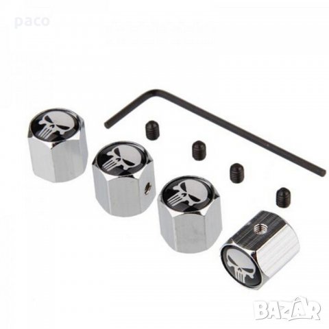 Защита от кражба! Метални капачки за вентили! harley davidson, снимка 4 - Аксесоари и консумативи - 32792485